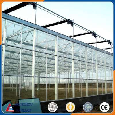 cheap multi-function glass Venlo agriculture greenhouse for sale